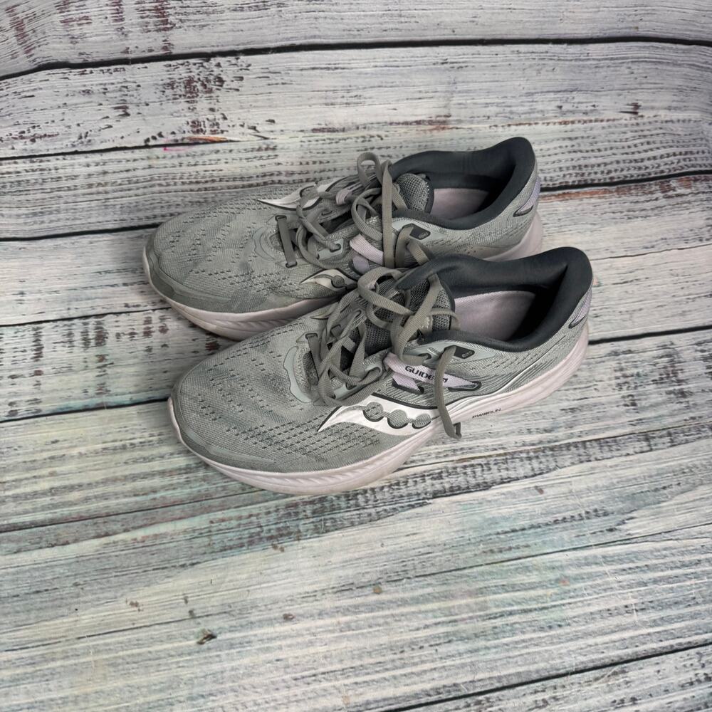 Saucony Guide 16 Women's Running Concrete, Mauve S10810-22 sz 10 - Picture 3 of 4